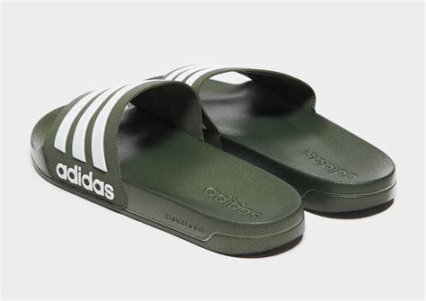 donker groene adidas slippers|adidas club slippers.